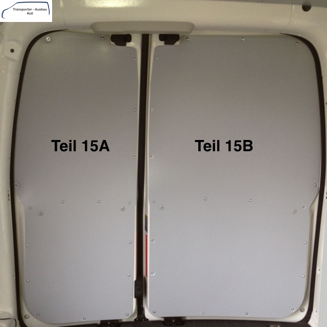 T5 T6 Laderaumverkleidung Hecktür rechts Teil 15B - vollflächig